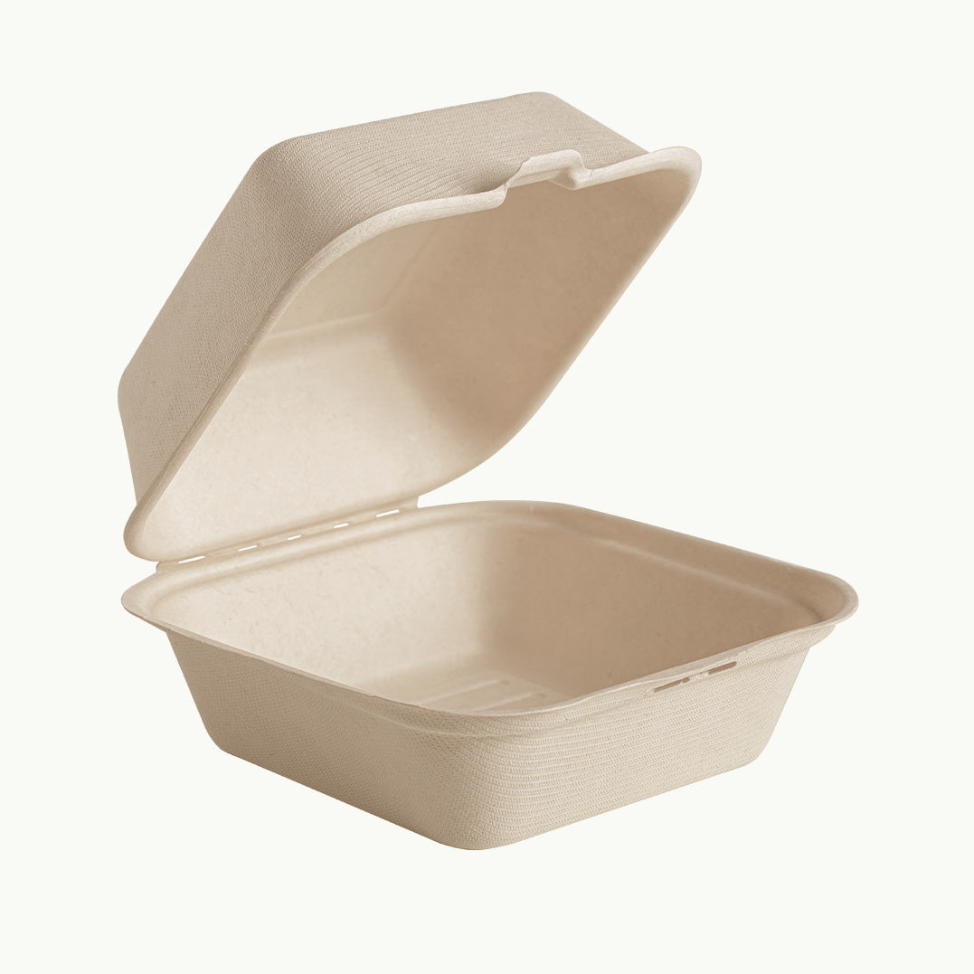 Sugarcane Clam Burger Box
