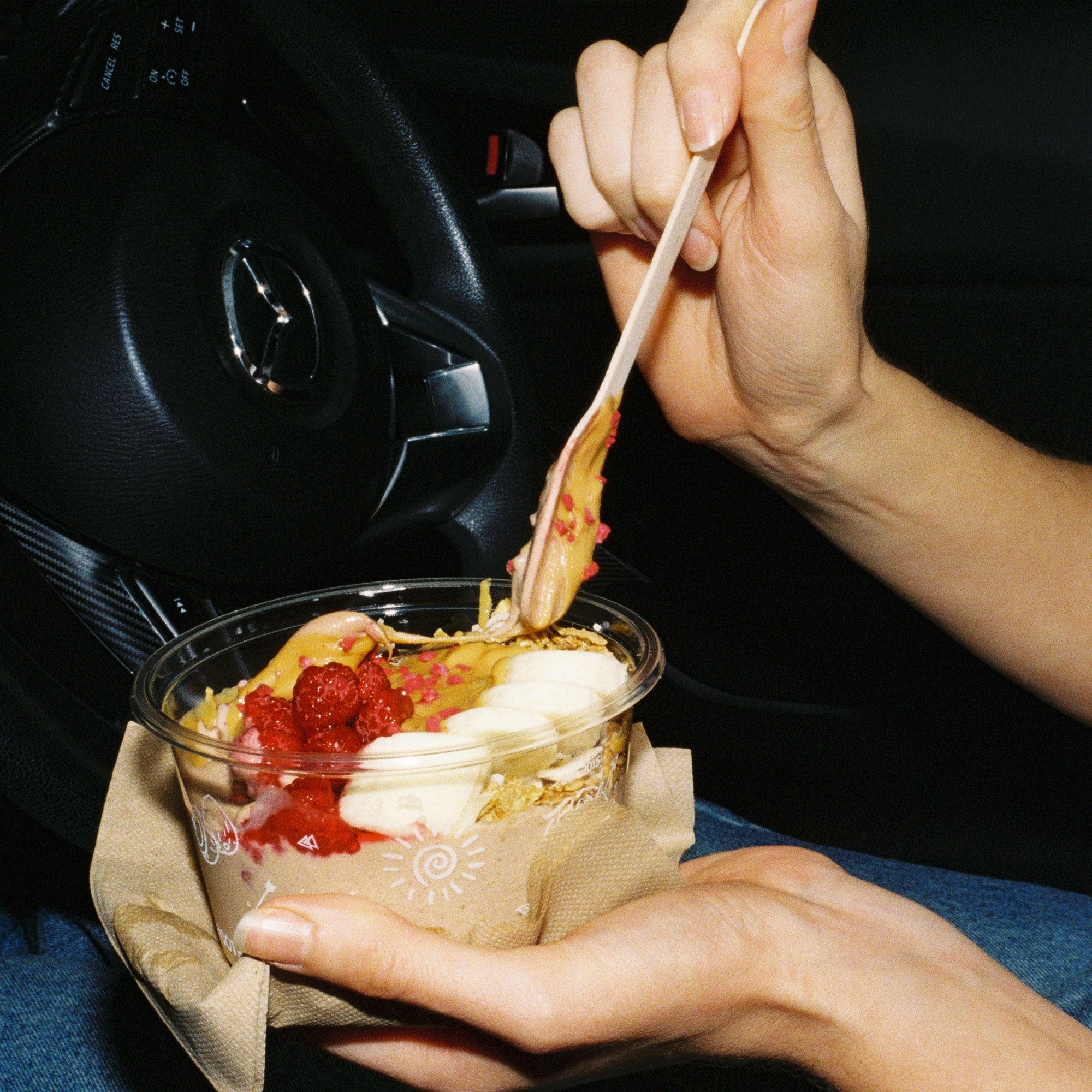 FSC 4 fold lunch paper napkin