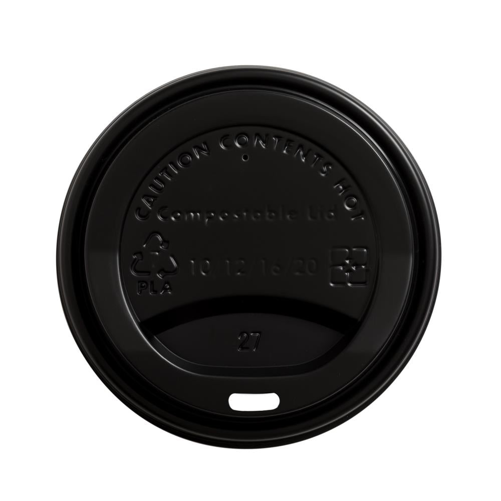 Bioplastic EcoCup Lid - BLACK