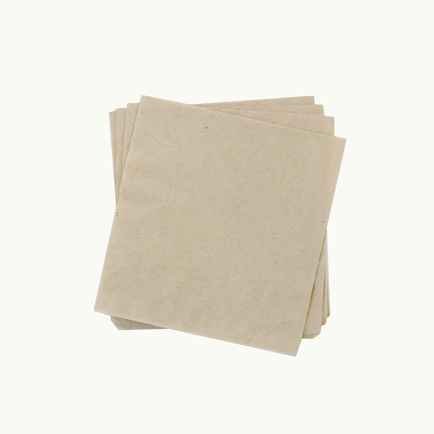 Eco Napkin - 4 Fold Cocktail - FSC RECYCLED. 120mm x 120mm.